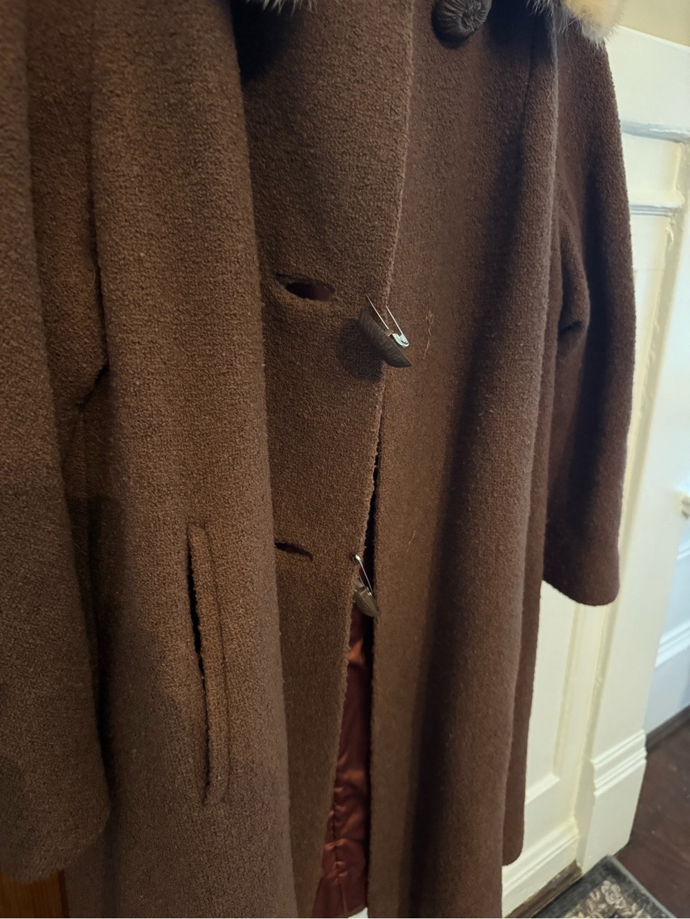 Vintage Swing Coat Michel Daniel - Picture 5 of 10